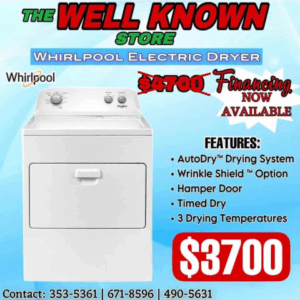 Whirlpool Electric Dryer