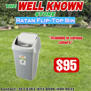 Grey small tidy bin