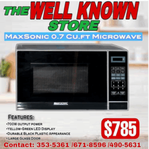 MaxSonic 0.7Cuft Microwave
