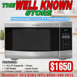 Frigidaire 1.1 cuft microwave