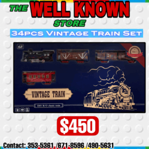 1963 Vintage Train Toy Set