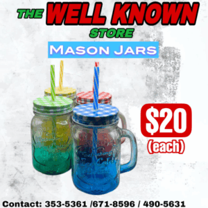 2 Color Mason Jar