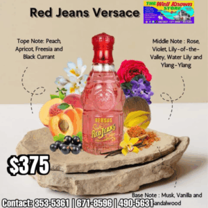 Versace Red Jeans for women