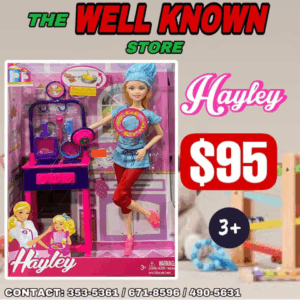 HAYLEY doll set cooking