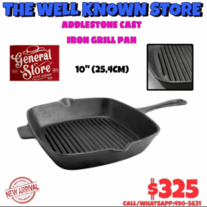 Victoria Grill Pan 10" x 10"