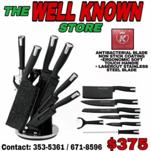 Kitchen king knife set 8 pc