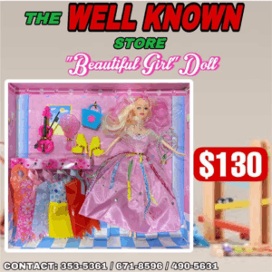 BEAUTIFUL GIRL doll set