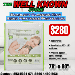 Scarlett Classics Mattress Protector-King
