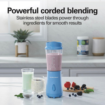 Blue Hamilton Beach Personal Blender
