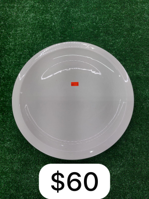 large plate 12″ ceramic