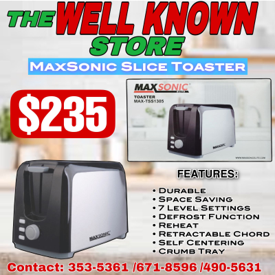 Maxsonic Toaster S/S