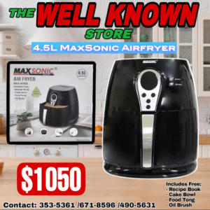 MaxSonic 4.5 Ltr AirFryer