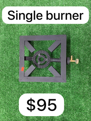Single burner stove