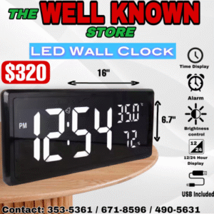 LED wall clock