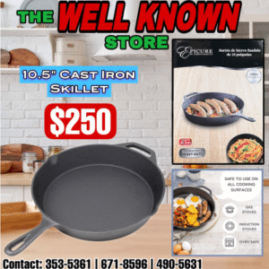 Epicure Cast Iron Skillet 26.5cm