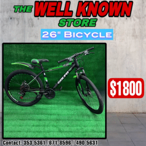 26" Bike No Exchange or Refunds