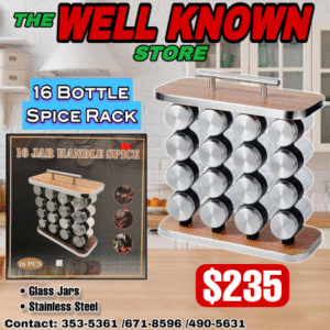 16 Jar Spice Rack