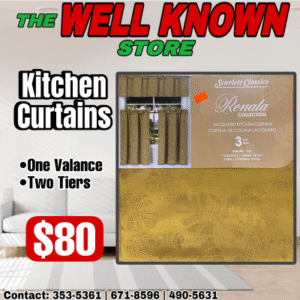 Kitchen Curtains Renata Gold SC