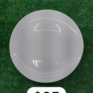 White ceramic plates