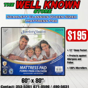 Microfiber Mattress Pad -Queen