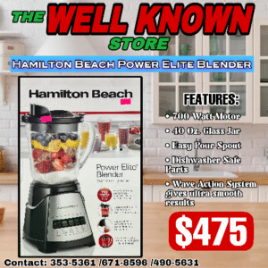 Hamilton Beach Power Elite Blender