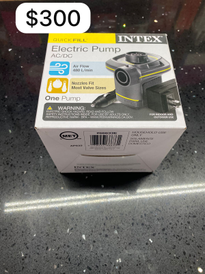Electric Intex pump