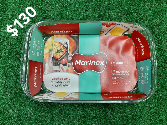 Marinex Rectangular Glass dish 5ltr