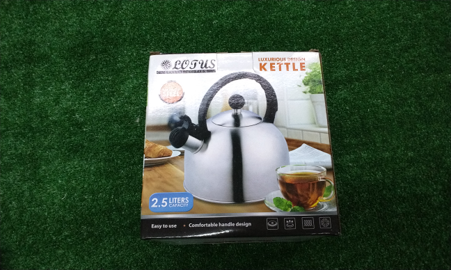 2.5 Ltr Stovetop Kettle Lotus