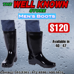 Men boots black