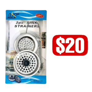 2pc Sink Strainer