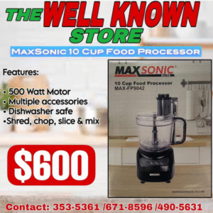 MaxSonic Food processor