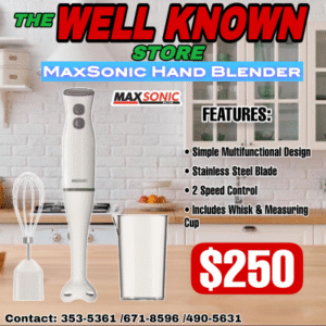 MaxSonic 3pcs Hand Blender