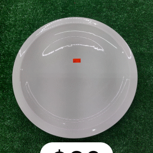 large plate 12" ceramic
