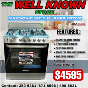 30″ Maxsonic Max-MR200 Stove