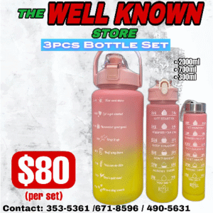 3pcs Bottle Set