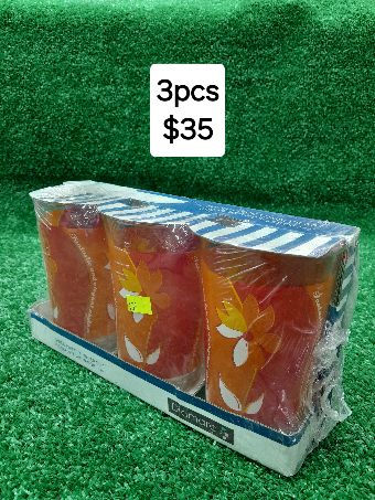 Diamarc 3pcs glass set