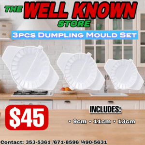 3pc Dumpling Mould
