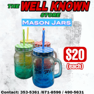 2 Color Mason Jar