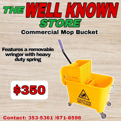 Commercial mop bucket small