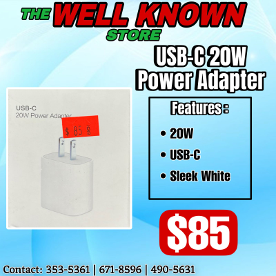USB C 20W Power Adapter