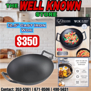 cast iron wok