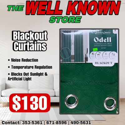 Blackout curtains Odell Green SC