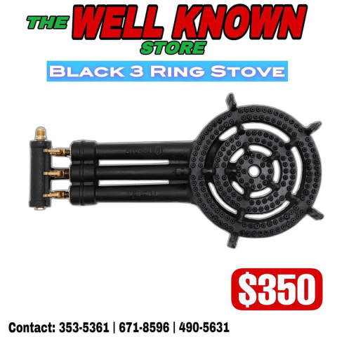 3 Ring Stove (Cast Iron)
