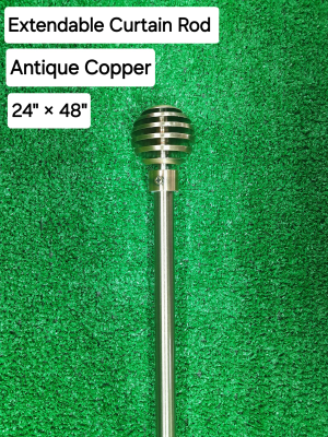 SC Curtain Rod (Antique Copper) 24″-48″