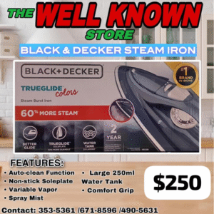 Black + Decker True Glide Black