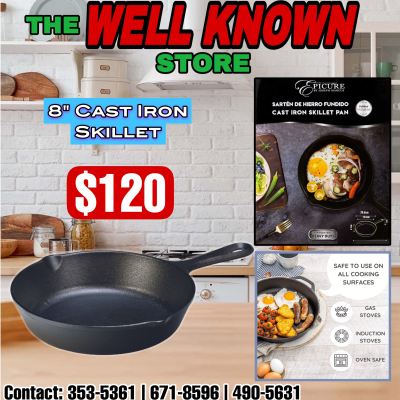 Epicure Cast Iron Skillet 20.5cm