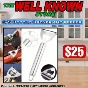 S/S Peeler & Opener