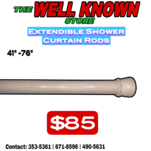 Lotus Curtain Rod 41"-76"