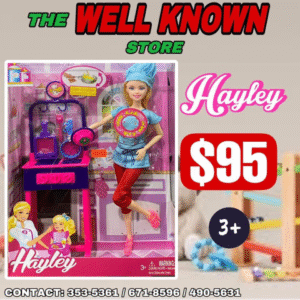 HAYLEY doll set cooking