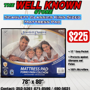 Microfiber Mattress Pad -King